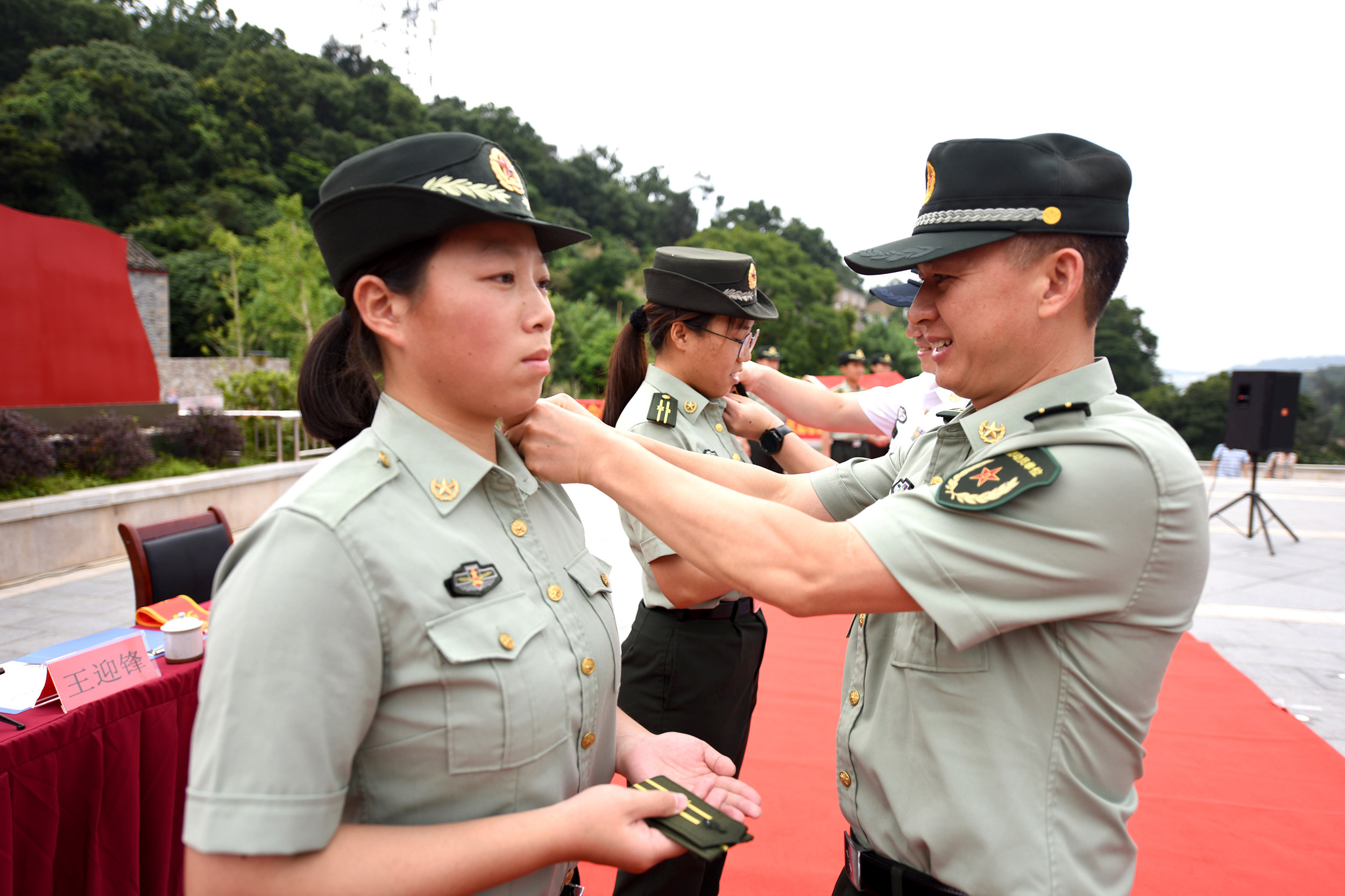 攝影 陳杰民據瞭解,為了保證女民兵就業,洞頭區提供了一系列優惠政策