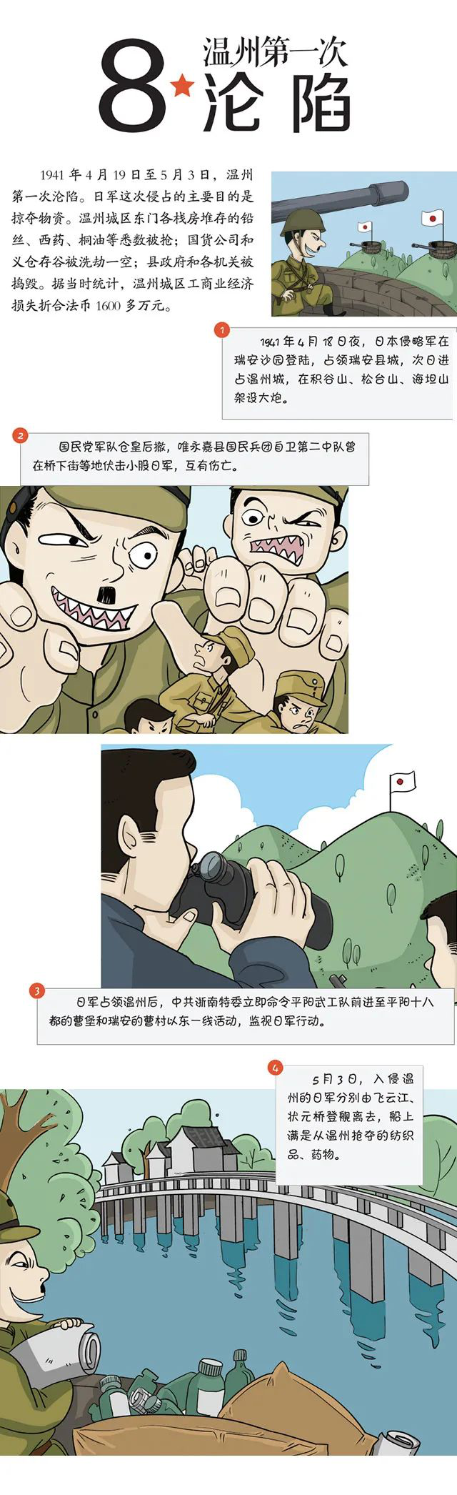 温州发布联合市委党史研究室 策划推出《漫说红色浙南》系列漫画 以"