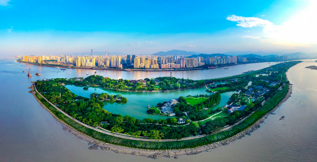 "升级版"江心屿愈发温婉秀美.